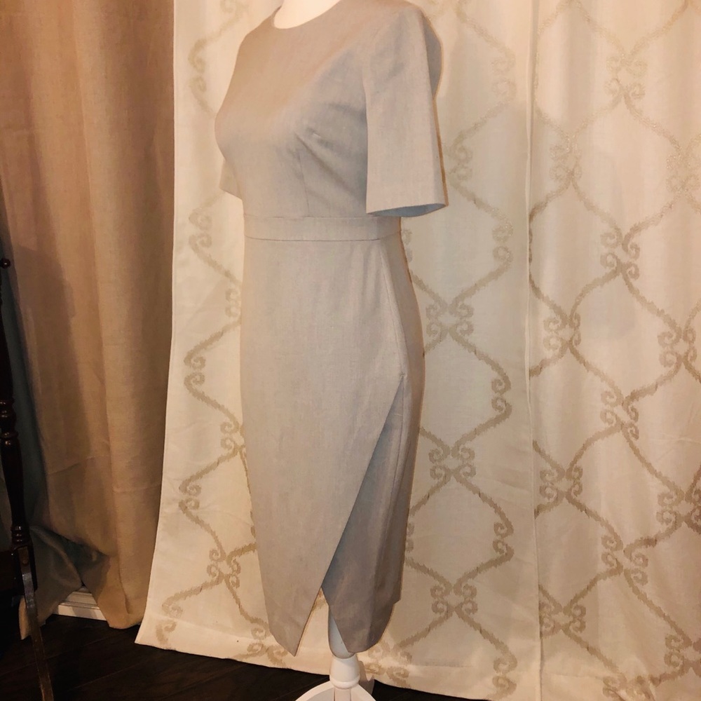 Banana Republic light gray dress - Picture 3 of 5